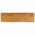 Produktbild 5 för Bordsskiva 100x20x2,5 cm levande kant massivt mangoträ