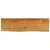 Produktbild 5 för Bordsskiva 110x30x3,8 cm levande kant massivt mangoträ