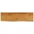 Produktbild 5 för Bordsskiva 120x30x3,8 cm levande kant massivt mangoträ