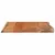 Produktbild 6 för Bordsskiva 60x60x2,5 cm fyrkantig massiv akacia levande kant