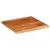 Produktbild 2 för Bordsskiva 80x80x2,5 cm fyrkantig massiv akacia levande kant