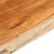 Produktbild 7 för Bordsskiva 100x80x2,5 cm rektangulär massiv akacia levande kant