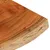 Produktbild 7 för Bordsskiva 80x40x3,8 cm rektangulär massiv akacia rustik kant