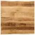 Produktbild 2 för Bordsskiva 40x40x2,5 cm levande kant massivt grovt mangoträ