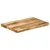 Produktbild 2 för Bordsskiva 50x40x2,5 cm levande kant massivt grovt mangoträ