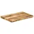 Produktbild 2 för Bordsskiva 60x40x2,5 cm levande kant massivt grovt mangoträ