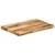 Produktbild 2 för Bordsskiva 70x40x2,5 cm levande kant massivt grovt mangoträ
