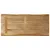 Produktbild 5 för Bordsskiva 100x40x2,5 cm levande kant massivt grovt mangoträ