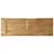 Produktbild 5 för Bordsskiva 140x40x2,5 cm levande kant massivt grovt mangoträ