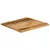 Produktbild 2 för Bordsskiva 60x60x2,5 cm levande kant massivt grovt mangoträ