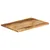 Produktbild 2 för Bordsskiva 70x60x2,5 cm levande kant massivt grovt mangoträ