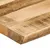 Produktbild 6 för Bordsskiva 100x60x2,5 cm levande kant massivt grovt mangoträ