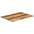 Produktbild 2 för Bordsskiva 100x80x2,5 cm levande kant massivt grovt mangoträ