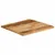 Produktbild 2 för Bordsskiva 40x40x3,8 cm levande kant massivt grovt mangoträ