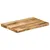 Produktbild 2 för Bordsskiva 50x40x3,8 cm levande kant massivt grovt mangoträ