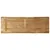 Produktbild 5 för Bordsskiva 120x40x3,8 cm levande kant massivt grovt mangoträ