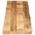 Produktbild 4 för Bordsskiva 160x40x3,8 cm levande kant massivt grovt mangoträ