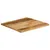 Produktbild 2 för Bordsskiva 60x60x3,8 cm levande kant massivt grovt mangoträ