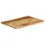 Produktbild 2 för Bordsskiva 80x60x3,8 cm levande kant massivt grovt mangoträ
