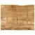 Produktbild 5 för Bordsskiva 110x80x2,5 cm levande kant massivt mangoträ