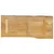Produktbild 5 för Bordsskiva 90x40x3,8 cm levande kant massivt mangoträ