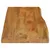 Produktbild 4 för Bordsskiva 100x40x2,5 cm levande kant massivt mangoträ