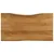 Produktbild 4 för Bordsskiva 110x60x2,5 cm levande kant massivt mangoträ