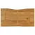 Produktbild 5 för Bordsskiva 120x60x2,5 cm levande kant massivt mangoträ