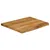 Produktbild 2 för Bordsskiva 80x80x2,5 cm levande kant massivt mangoträ