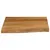 Produktbild 3 för Bordsskiva 60x60x3,8 cm levande kant massivt mangoträ