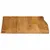 Produktbild 4 för Bordsskiva 80x80x3,8 cm levande kant massivt mangoträ