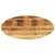 Produktbild 4 för Bordsskiva 120x60x2,5 cm oval massivt mangoträ