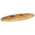 Produktbild 2 för Bordsskiva 140x60x2,5 cm oval massivt mangoträ
