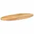 Produktbild 2 för Bordsskiva 80x40x2,5 cm oval massivt mangoträ