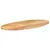 Produktbild 2 för Bordsskiva 140x50x2,5 cm oval massivt mangoträ