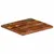 Produktbild 2 för Bordsskiva 40x40x3,8 cm fyrkantig massivt återvunnet trä