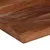 Produktbild 6 för Bordsskiva 50x50x2,5 cm fyrkantig massivt återvunnet trä