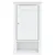 Produktbild 4 för Badrumsskåp BERG vit 40x27x71,5 cm massiv furu