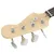 Produktbild 8 för Elektrisk basgitarr för nybörjare med väska brun&vit 4/4 46"