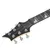 Produktbild 8 för Elgitarr för nybörjare med väska brun&svart 4/4 39"