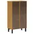 Produktbild 7 för Skoskåp FLAM 59,5x35x107 cm massiv furu