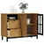Produktbild 3 för Skänk FLAM 110x40x80 cm massiv furu