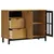 Produktbild 4 för Skänk FLAM 110x40x80 cm massiv furu