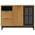 Produktbild 5 för Skänk FLAM 110x40x80 cm massiv furu