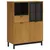 Produktbild 2 för Högskåp FLAM 92x40x122,5 cm massiv furu