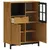 Produktbild 4 för Högskåp FLAM 92x40x122,5 cm massiv furu