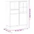 Produktbild 10 för Högskåp FLAM 92x40x122,5 cm massiv furu