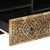Produktbild 9 för Tv-bänk 100x33x46 cm massivt mangoträ