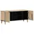 Produktbild 2 för Tv-bänk 105x33x46 cm massivt mangoträ
