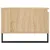 Produktbild 7 för Soffbord sonoma-ek 90x50x36,5 cm konstruerat trä